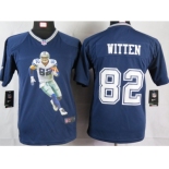 nike youth nfl jerseys dallas cowboys #82 witten blue[portrait fashion]