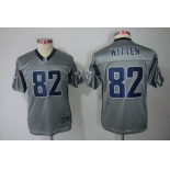 nike youth nfl jerseys dallas cowboys #82 witten grey[Elite shadow]