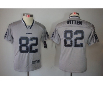 nike youth nfl jerseys dallas cowboys #82 witten grey[nike lights out]