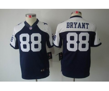 nike youth nfl jerseys dallas cowboys #88 bryant blue[nike limited throwback]