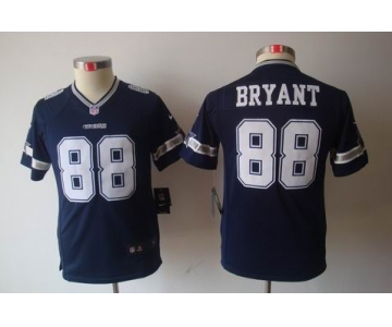 nike youth nfl jerseys dallas cowboys #88 bryant blue[nike limited]