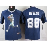 nike youth nfl jerseys dallas cowboys #88 bryant blue[portrait fashion]