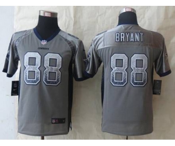 nike youth nfl jerseys dallas cowboys #88 dez bryant grey[Elite drift fashion]