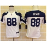 nike youth nfl jerseys dallas cowboys #88 irvin white[nike throwback][irvin]