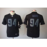 nike youth nfl jerseys dallas cowboys #94 ware black[nike impact limited]