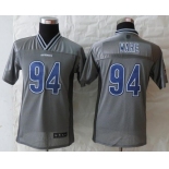 nike youth nfl jerseys dallas cowboys #94 ware grey[nike vapor]