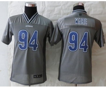 nike youth nfl jerseys dallas cowboys #94 ware grey[nike vapor]