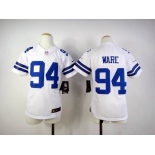 nike youth nfl jerseys dallas cowboys #94 ware white[nike]