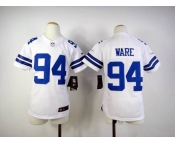 nike youth nfl jerseys dallas cowboys #94 ware white[nike]