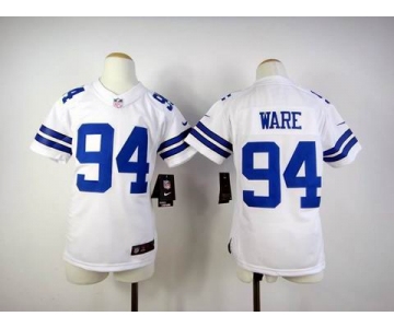 nike youth nfl jerseys dallas cowboys #94 ware white[nike]