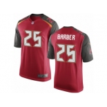 Men Nike Tampa Bay Buccaneers #25 Peyton Barber Game Red Team Color NFL Jersey