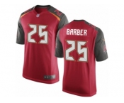 Men Nike Tampa Bay Buccaneers #25 Peyton Barber Game Red Team Color NFL Jersey