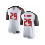 Men Nike Tampa Bay Buccaneers #25 Peyton Barber Game White NFL Jersey