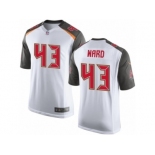 Men Nike Tampa Bay Buccaneers #43 T.J. Ward Game White NFL Jersey