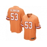 Men Nike Tampa Bay Buccaneers #53 Adarius Glanton Game Orange Glaze Alternate NFL Jersey