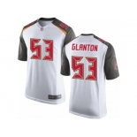 Men Nike Tampa Bay Buccaneers #53 Adarius Glanton Game White NFL Jersey