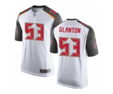 Men Nike Tampa Bay Buccaneers #53 Adarius Glanton Game White NFL Jersey