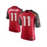 Men's Nike Tampa Bay Buccaneers #11 DeSean Jackson Game Red Team Color NFL Jersey