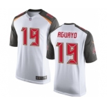 Men's Nike Tampa Bay Buccaneers #19 Roberto Aguayo Game White NFL Jersey