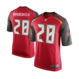 Men's Nike Tampa Bay Buccaneers #28 Vernon Hargreaves III Game Red Team Color NFL Jersey