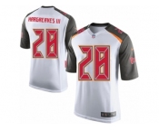 Men's Nike Tampa Bay Buccaneers #28 Vernon Hargreaves III Game White NFL Jersey