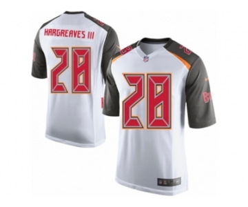 Men's Nike Tampa Bay Buccaneers #28 Vernon Hargreaves III Game White NFL Jersey