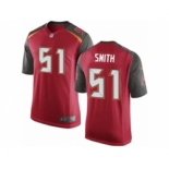 Men's Nike Tampa Bay Buccaneers #51 Daryl Smith Game Red Team Color NFL Jersey