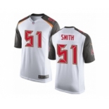 Men's Nike Tampa Bay Buccaneers #51 Daryl Smith Game White NFL Jersey