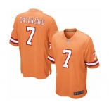 Men's Nike Tampa Bay Buccaneers #7 Chandler Catanzaro Game Orange Glaze Alternate NFL Jersey