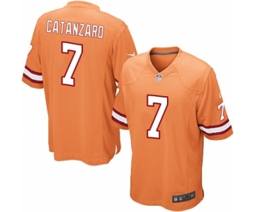 Men's Nike Tampa Bay Buccaneers #7 Chandler Catanzaro Game Orange Glaze Alternate NFL Jersey