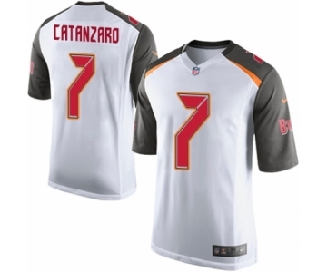 Men's Nike Tampa Bay Buccaneers #7 Chandler Catanzaro Game White NFL Jersey