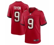 Men's Tampa Bay Buccaneers #9 Joe Tryon Nike Red 2021 NFL Draft First Round Pick  Game Jersey