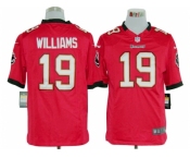 nike nfl jerseys tampa bay buccaneers #19 williams red[game]