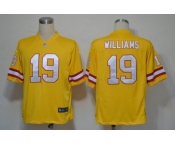 nike nfl jerseys tampa bay buccaneers #19 williams yellow[game]