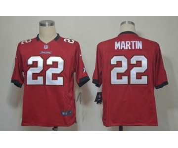 nike nfl jerseys tampa bay buccaneers #22 martin red[game]