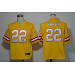 nike nfl jerseys tampa bay buccaneers #22 martin yellow[game]