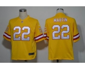 nike nfl jerseys tampa bay buccaneers #22 martin yellow[game]