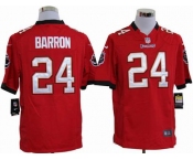 nike nfl jerseys tampa bay buccaneers #24 barron red[game]