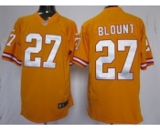 nike nfl jerseys tampa bay buccaneers #27 blount orange[game]