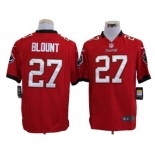 nike nfl jerseys tampa bay buccaneers #27 blount red[game]