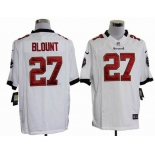 nike nfl jerseys tampa bay buccaneers #27 blount white[game]