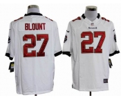 nike nfl jerseys tampa bay buccaneers #27 blount white[game]