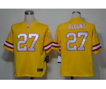 nike nfl jerseys tampa bay buccaneers #27 blount yellow[game]