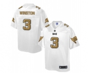 nike nfl jerseys tampa bay buccaneers #3 winston Pro Line White[game]