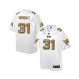 nike nfl jerseys tampa bay buccaneers #31 wright Pro Line White[game]