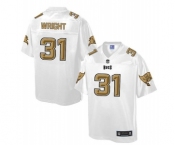 nike nfl jerseys tampa bay buccaneers #31 wright Pro Line White[game]