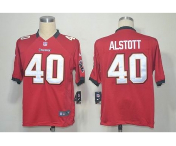 nike nfl jerseys tampa bay buccaneers #40 alstott red[game]