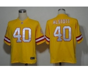 nike nfl jerseys tampa bay buccaneers #40 alstott yellow[game]