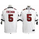 nike nfl jerseys tampa bay buccaneers #5 freeman white[game]