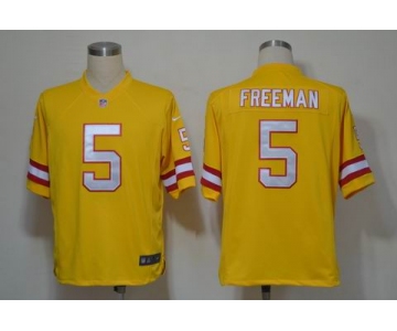 nike nfl jerseys tampa bay buccaneers #5 freeman yellow[game]